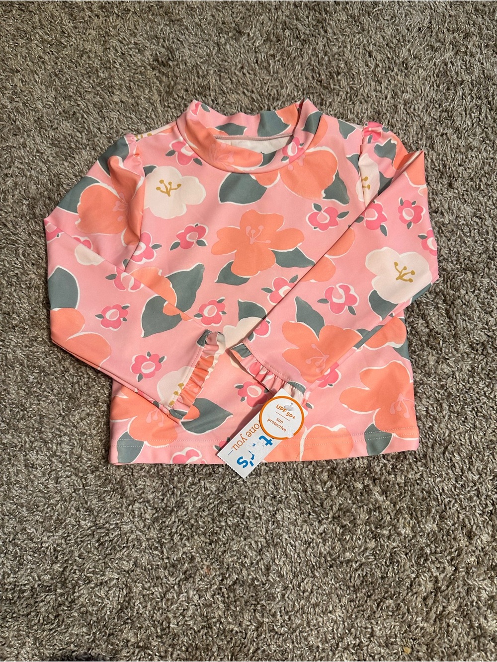 Carter’s Floral Swim Top